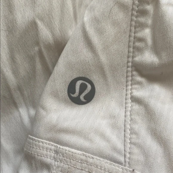 Lululemon White Athletic Joggers - Picture 3 of 4